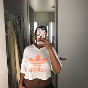 Adidas crop top